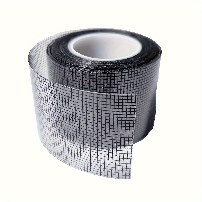 

High-density Fiberglass Screen Repair Tape, Waterproof Adhesive Mesh Patch For Mosquito Net Repair, Fabric Surface Compatible, Strong Adhesion, Easy To Use - 2 Rolls Pack