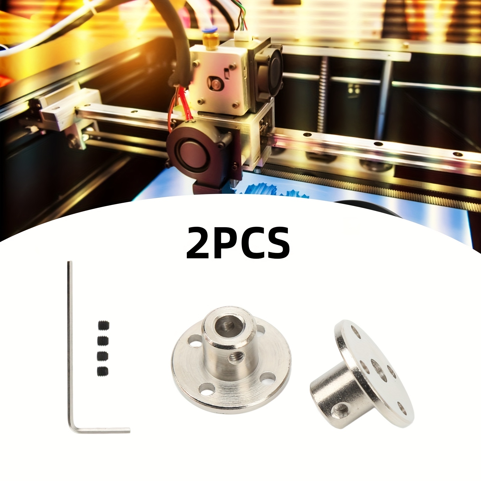 5/6/8/10/12mm Shaft Coupling Aluminum Flexible Coupler Motor Connector D25L30 - Foto 10