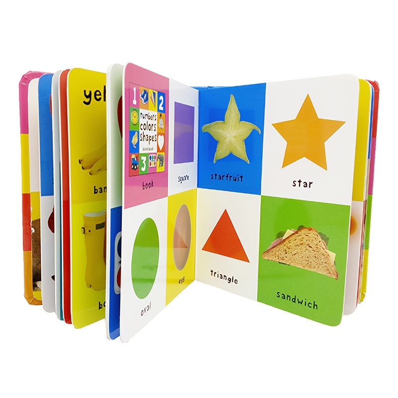 First Words Series Rounded-Corner Cardboard Board Book