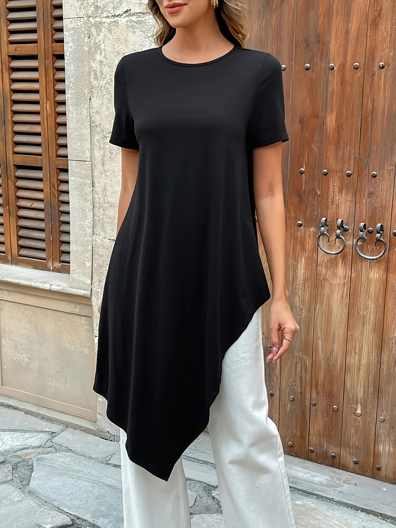 fitted lace wedding dress Tie Dye Maxi T-Shirt Dress 2X / Marine/ Multi main image 0