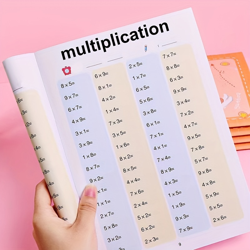 

1pc Multiplication And Division Exercise Book (the Book Contains Chinese Characters But Does Not Affect The Calculations)