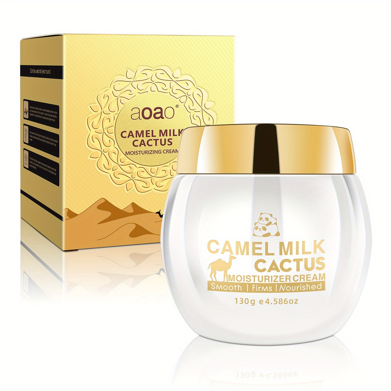 Image of Collagen Camel Milk Cream Deep Cactus Nourishing Emulsion Lifting Moisturizing Firming Face Cream Daily Moisturizing Day And Night Skin Care Cream