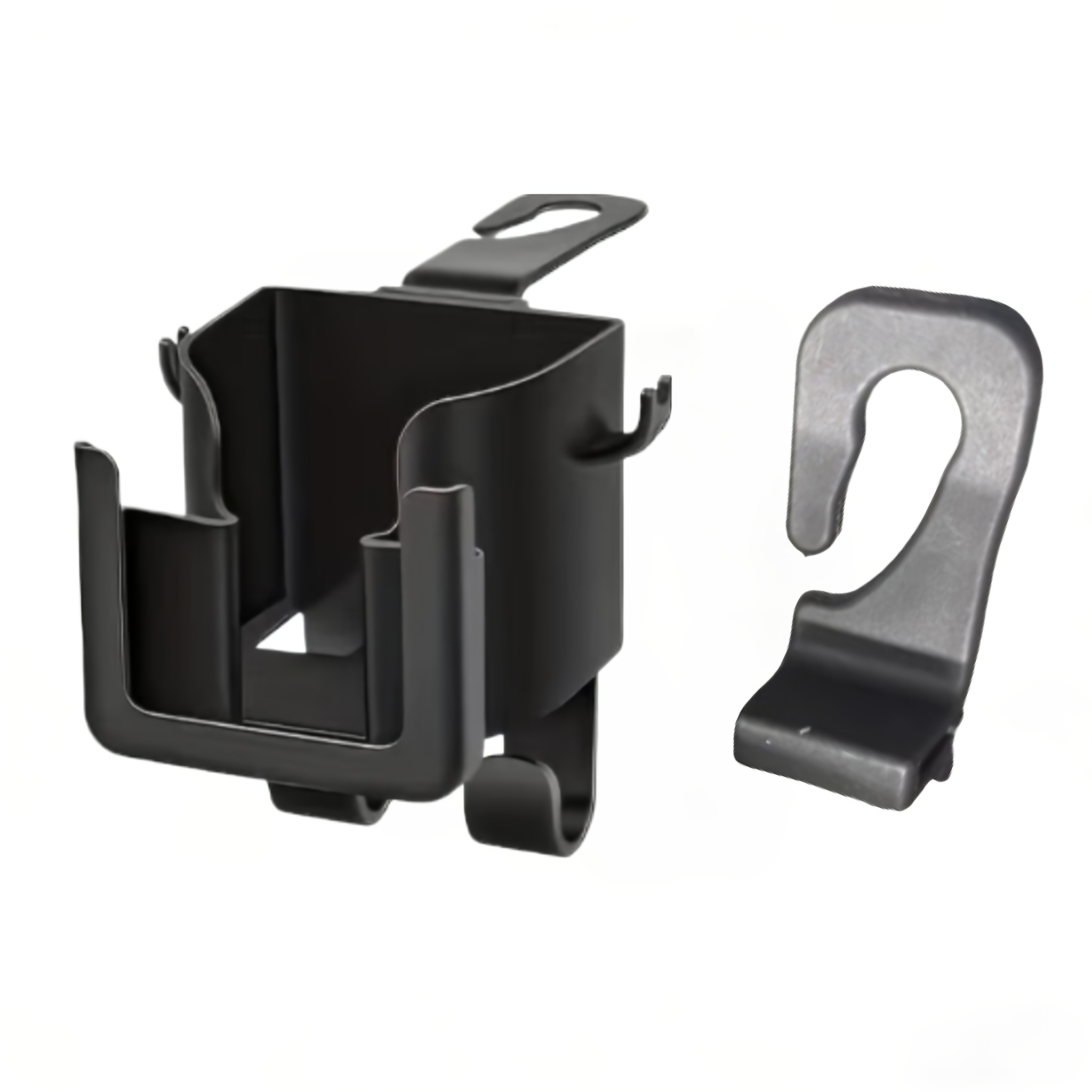 TEMU A Multi-functional Car Seat Back Storage Organizer (with Cup Holder, Phone Holder, And Rear Seat Hooks) - Suitable For Most Car Models, Can