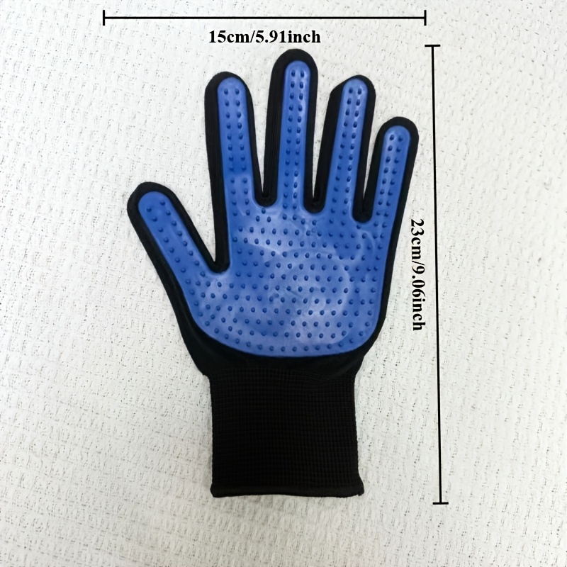 2 4pcs suitable for dogs and cats deshedding gloves pet grooming massage cat   gloves pet hair removal glove brush   grooming gloves cat cleaning and pet hair removal gloves   supplies Product details 4