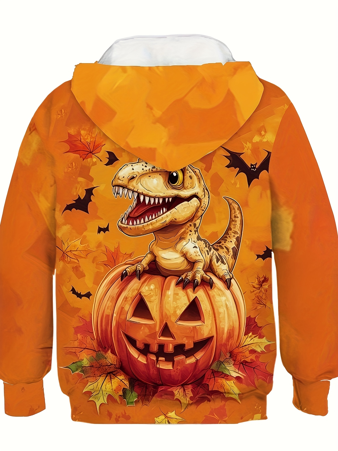 Sweat à Capuche Halloween Citrouille Jack-o'-Lantern - Marque Gildan, Taille Homme, Neuf Avec étiquettes
