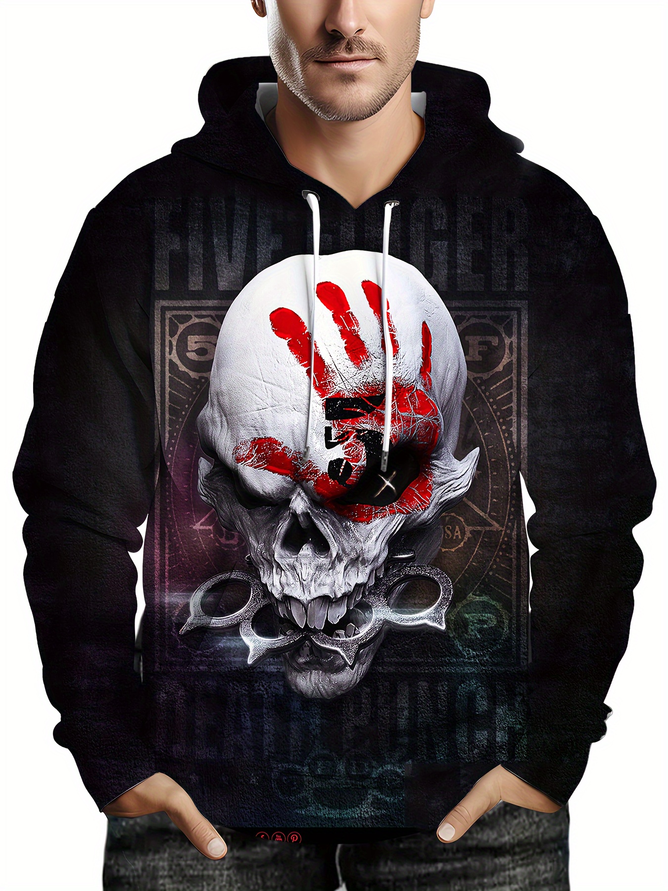 トップス archive camouflage skull printed hoodie archive