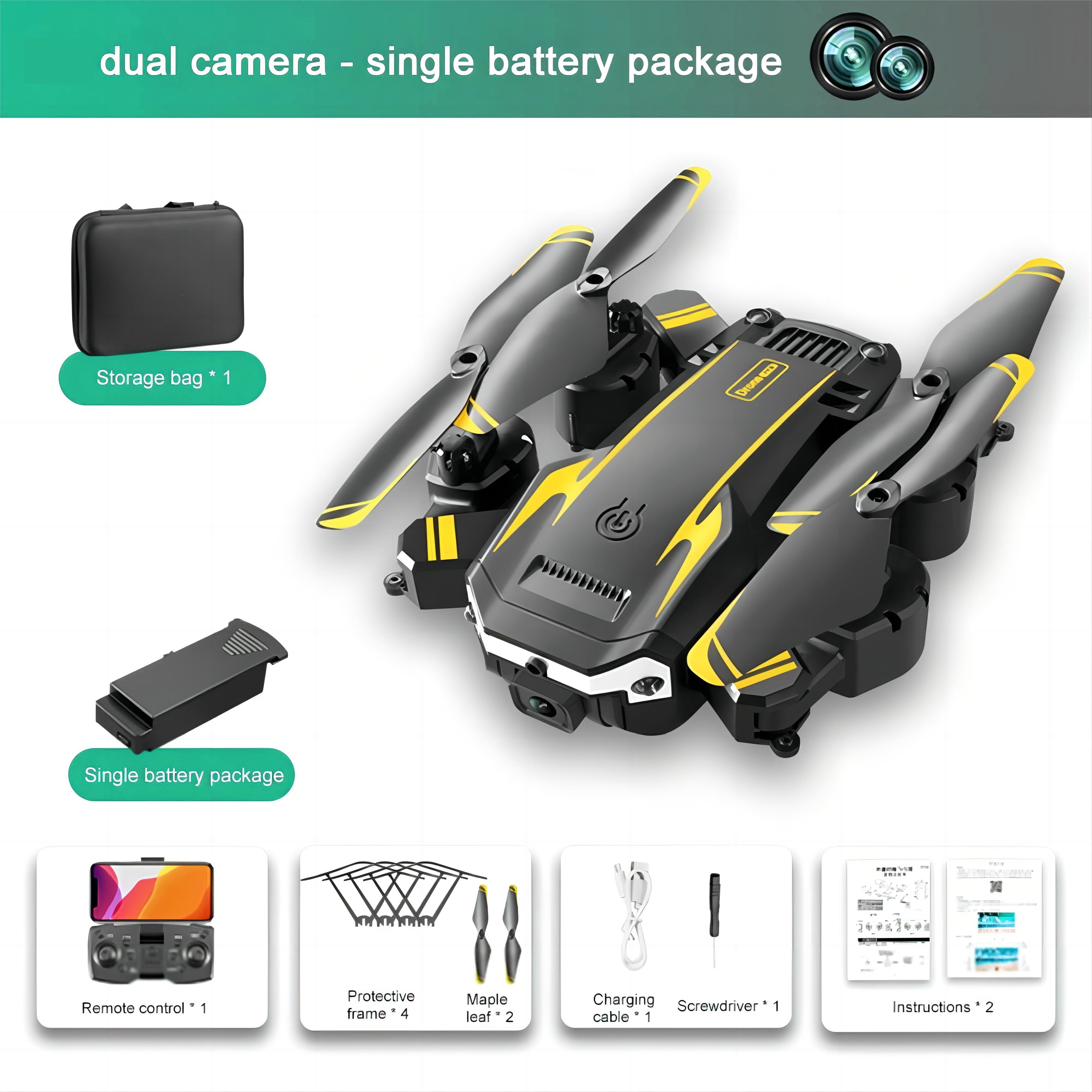 TEMU S6 Drone Is Equipped With Dual Cameras, Multi-functional , Entry-level Quadcopter For Novices, A Gift For Beginners, And A Christmas Gif
