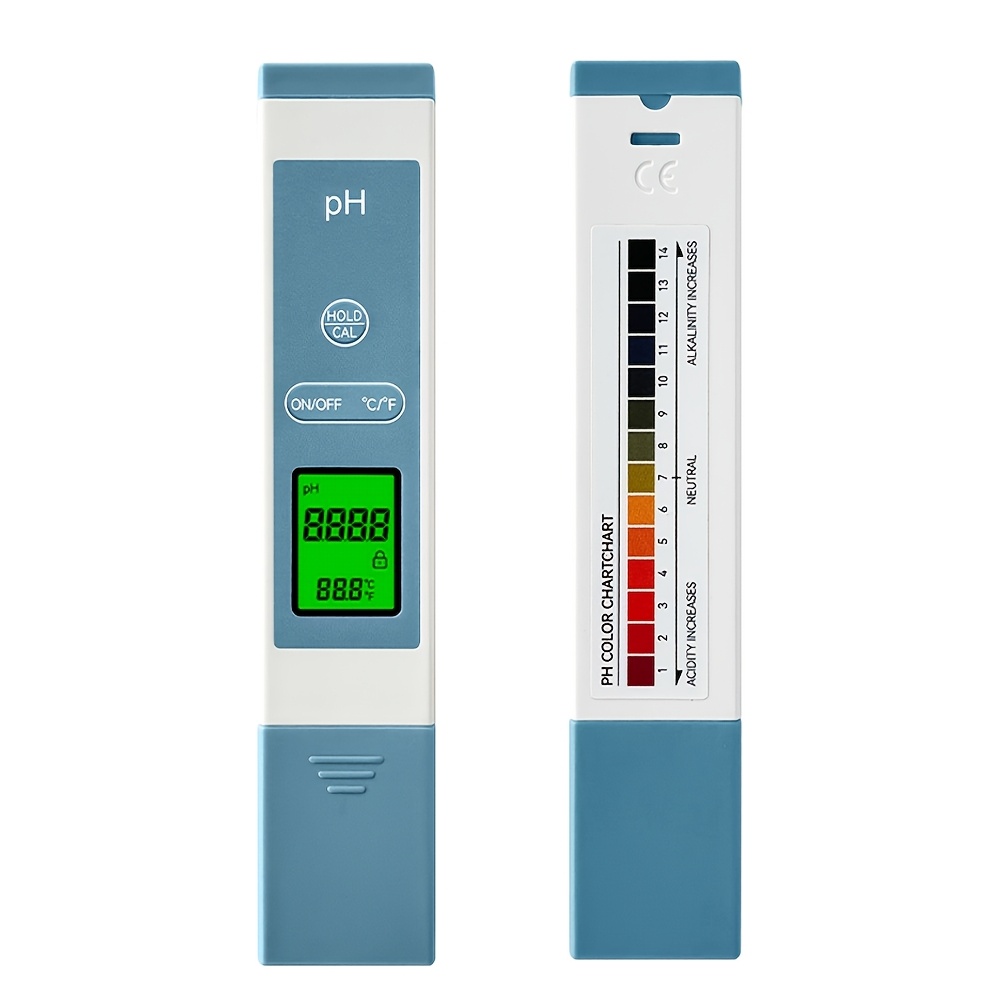 Digital Ph Meter Tester Pen For Water, Pre-calibrated, High Accuracy 0.01, 0-14 Ph Range, Pocket Size For Drinking Water, Pool, Aquarium And Hydroponics