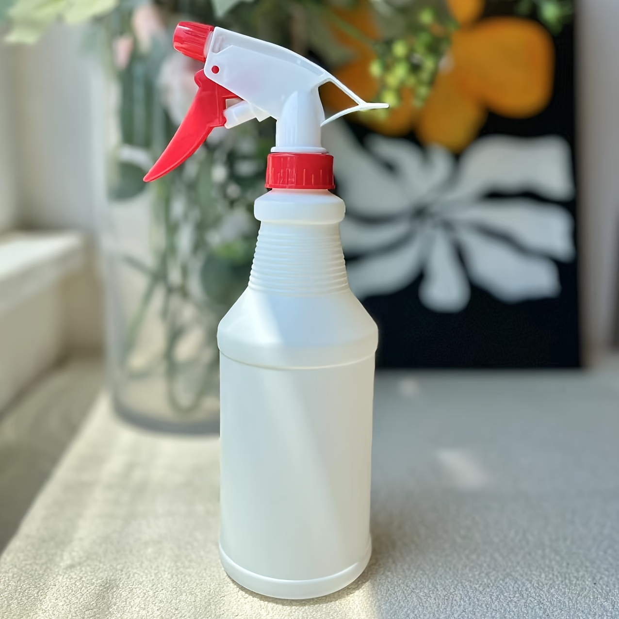 

1pcs Empty Spray Bottles 16oz, Refillable Empty Spray Bottles For Cleaning Solution, Hair Spray, Misting, Bleaching/vinegar/ - No Leakage Or Clogging - Hdpe Spray Bottles For Plants, Pets, Bbq