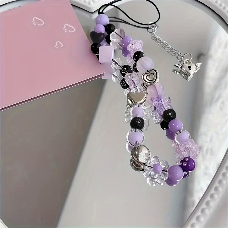 

And Unique Decoration In Purple , Suitable For Hanging On Backpacks Or As Keychain Accessories. A Small .