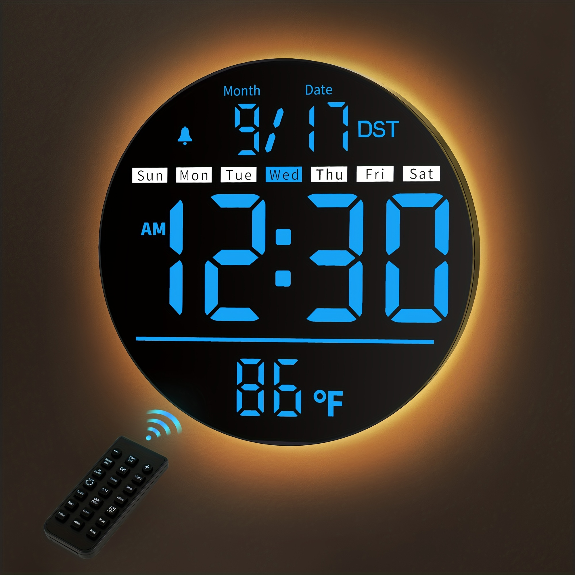 timer and clock sold on Temu United States