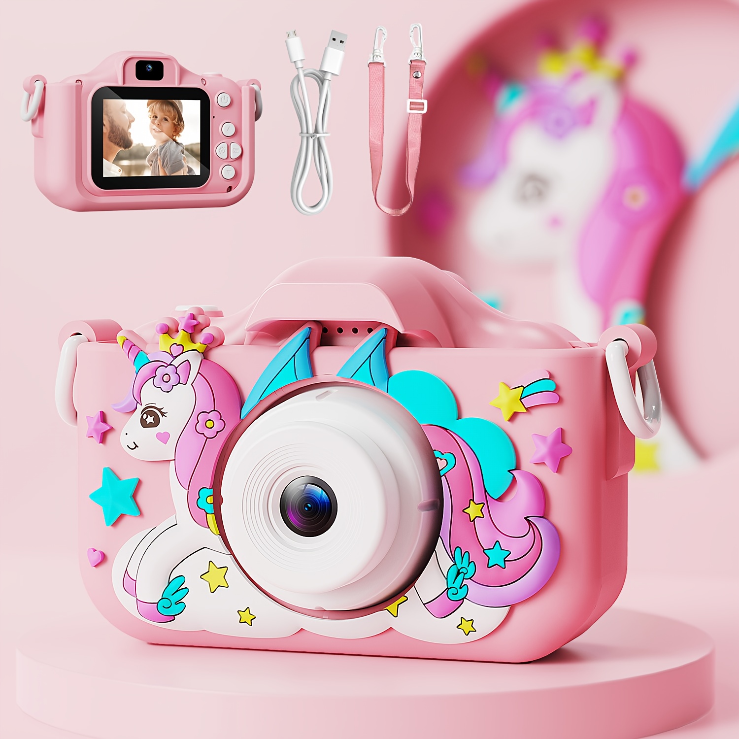 s selfie high definition camera a rechargeable Temu Oman