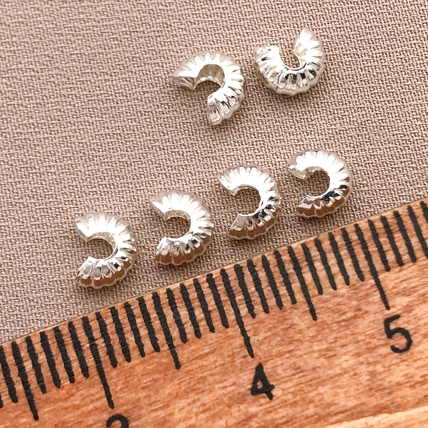 15pcs 18K Golden Plated Crescent Moon Clasps for DIY Jewelry