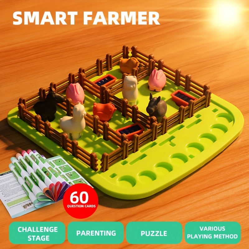 

My Farmer Children's Early Education Table Game, Training Thinking Focus, Parent-child Interactive Fun Multiplayer Toy