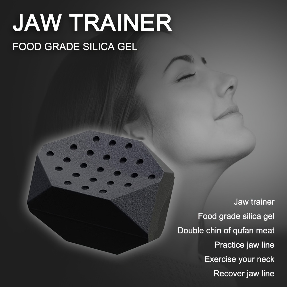 Jaw Exerciser Redefine Jawline Trainer Exerciser Double Chin - Temu