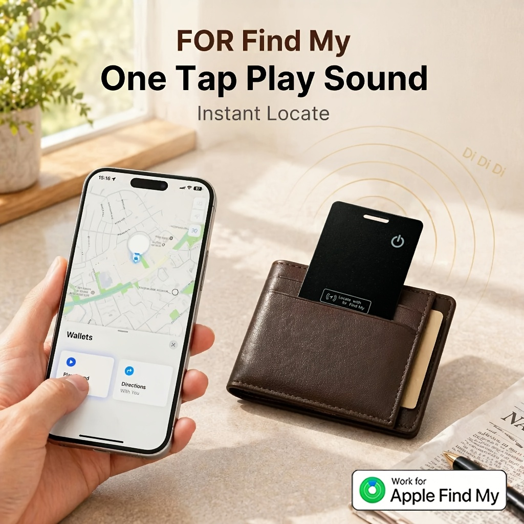 Localizador de Billetera Find My Ultrafino