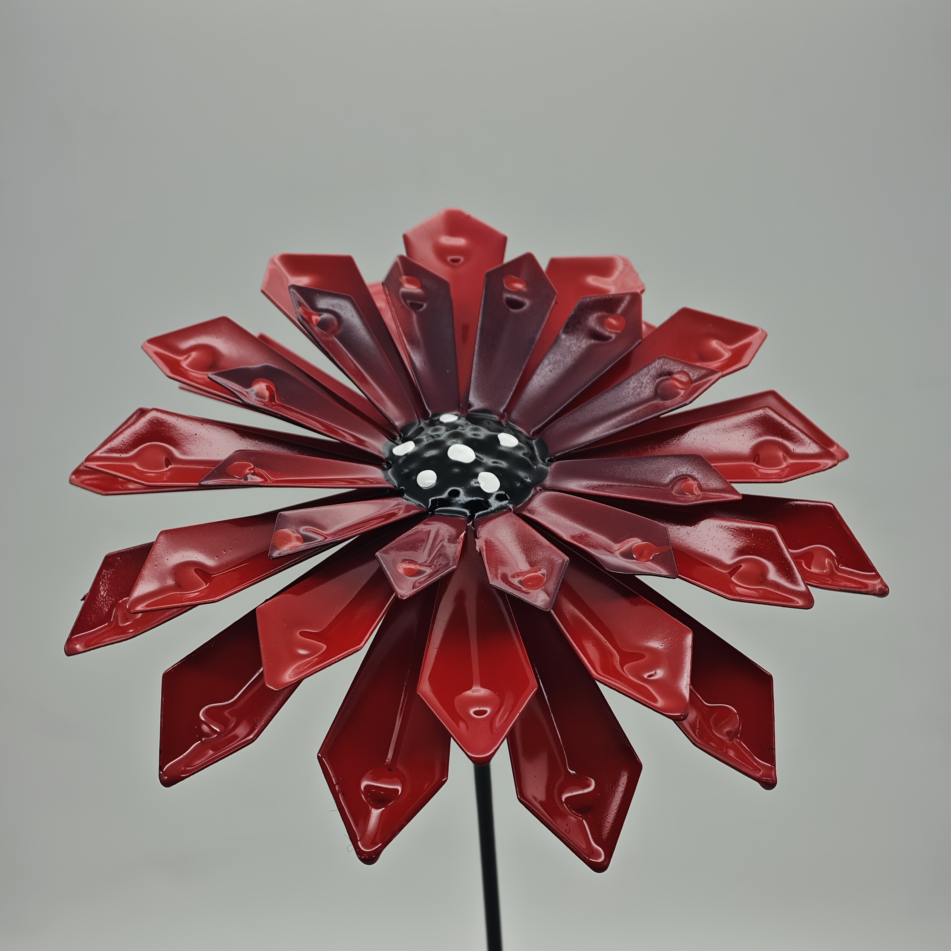 Image of Metal Flower Garden Peg, Garden Decoration, Metal Art, Garden Sculpture Decoration, Gifts For Her, Mother's Day Gifts