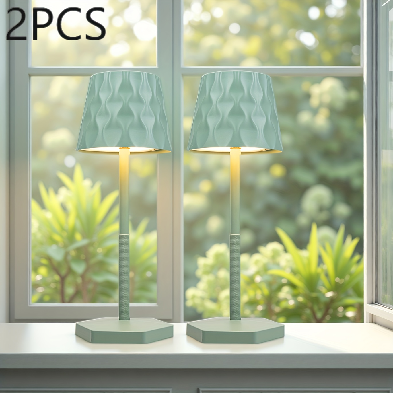 Luxury Cordless LED Table Lamps with Touch Control