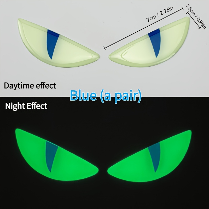 Motorcycle, Car, Night Light, 3d Motorcycle, , Cat Eye Stickers