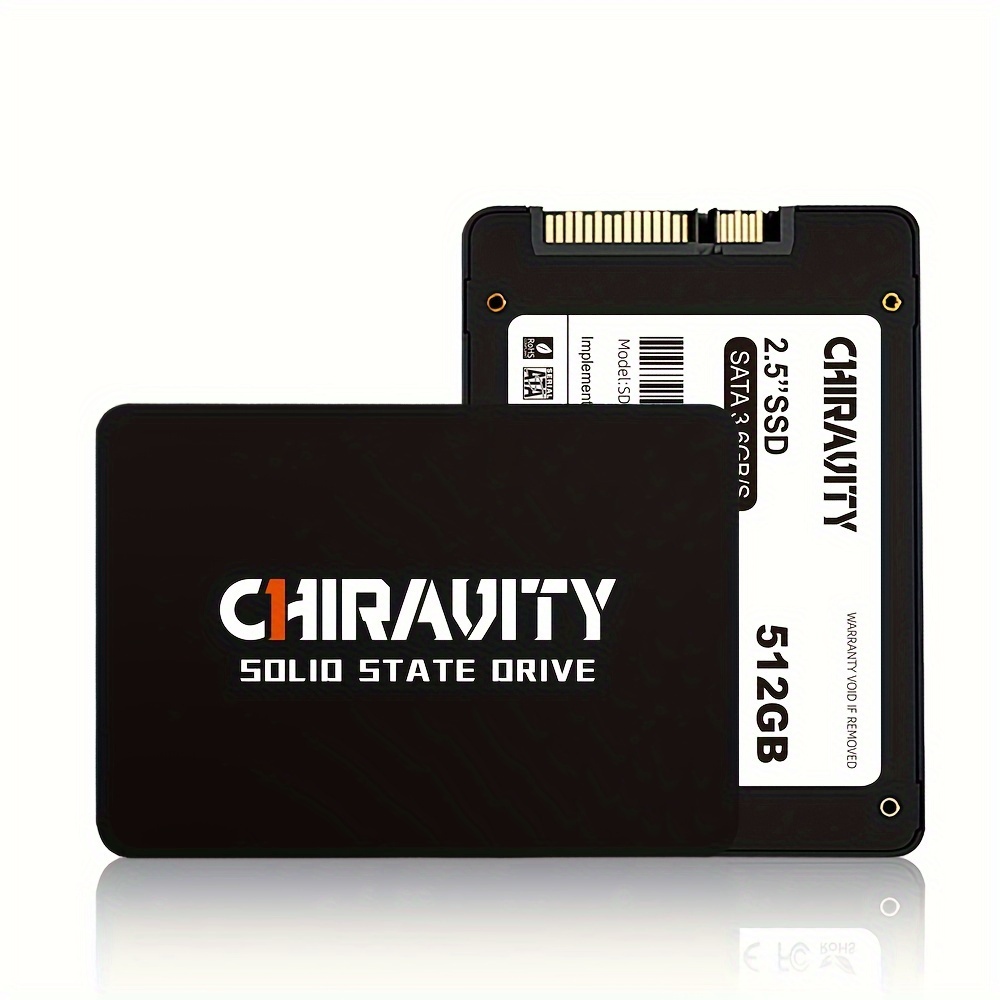 

Chiravity Ssd Sata Iii 2.5" 6gb/s Internal Solid State Drive 3d Nand Flash (speed Up To R:550/w:450 Mb/s) Compatible With Laptop & Pc Desktop