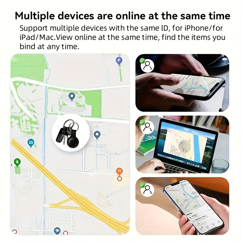 1 2 4pcs   with silicone protective sleeve compatible for ios   app   iphone for ipad not for   wireless smart   gps worldwide   keys bags wallets suitcases a tag support   replaceable battery privacy protection