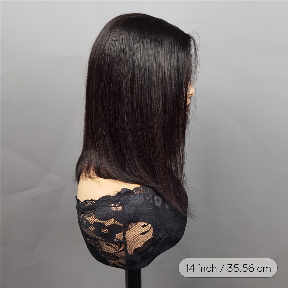 TEMU Bob Wig Human Hair Glueless 13x4 Lace Front Wigs Human Hair 10-16inch Pre Hd Transparent Lace 150% Density Short Bob Wig For Women