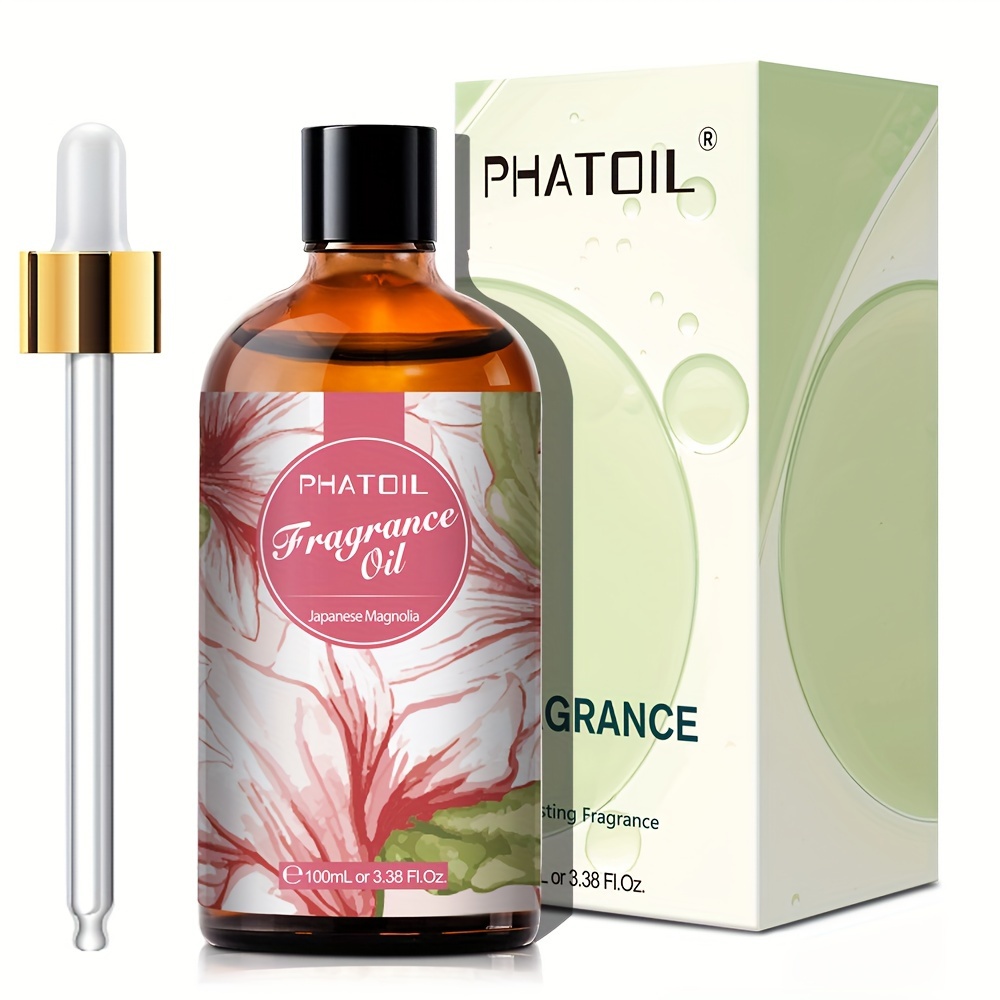 TEMU Phatoil Japanese Magnolia Essential Oil, 3.38fl.oz - Aromatherapy For Diffusers, Humidifiers & Candle Making