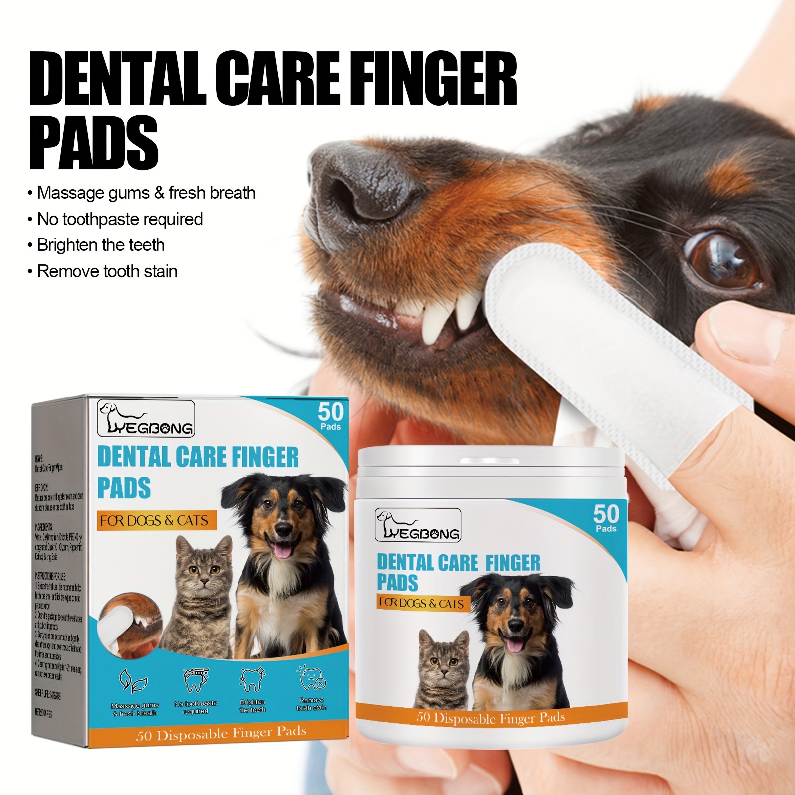 Dog teeth clearance wipes