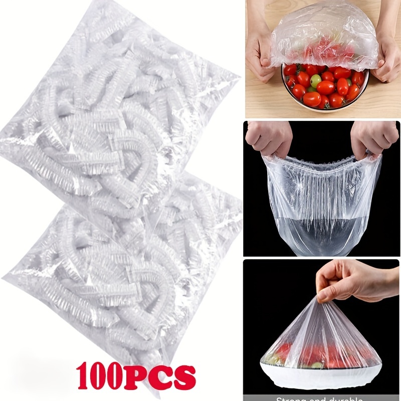 

-pack Reusable Food Storage Bags, Bpa-free Plastic Covers For Kitchen Use