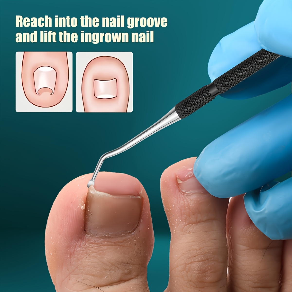 Eagle Beak Beveled Nail Clippers for Ingrown Toenails