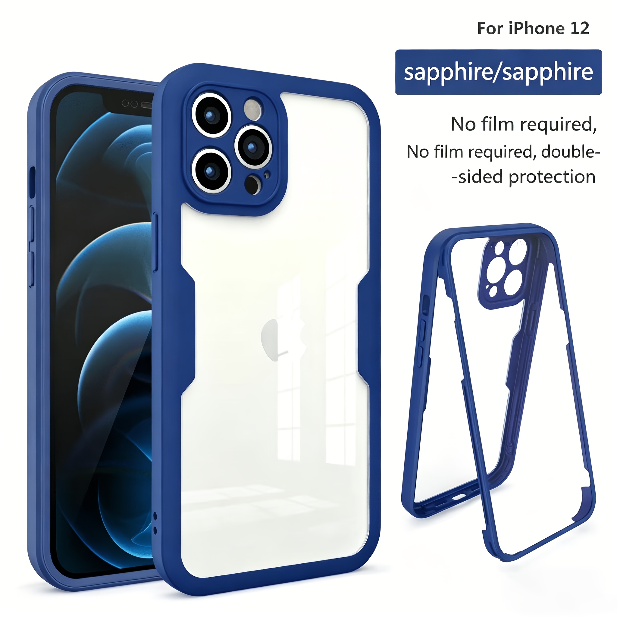 TEMU Phone Case: New 360Â° Full--around Drop-proof Stylish Case For Iphone 17/16/15/14/13 Pro Max/air, A Popular Electronic Product