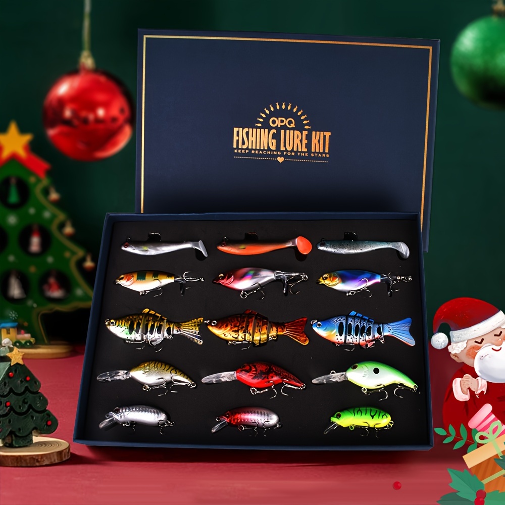 birthday box for boyfriend who fishes lure bait gift box multi section fish minnow