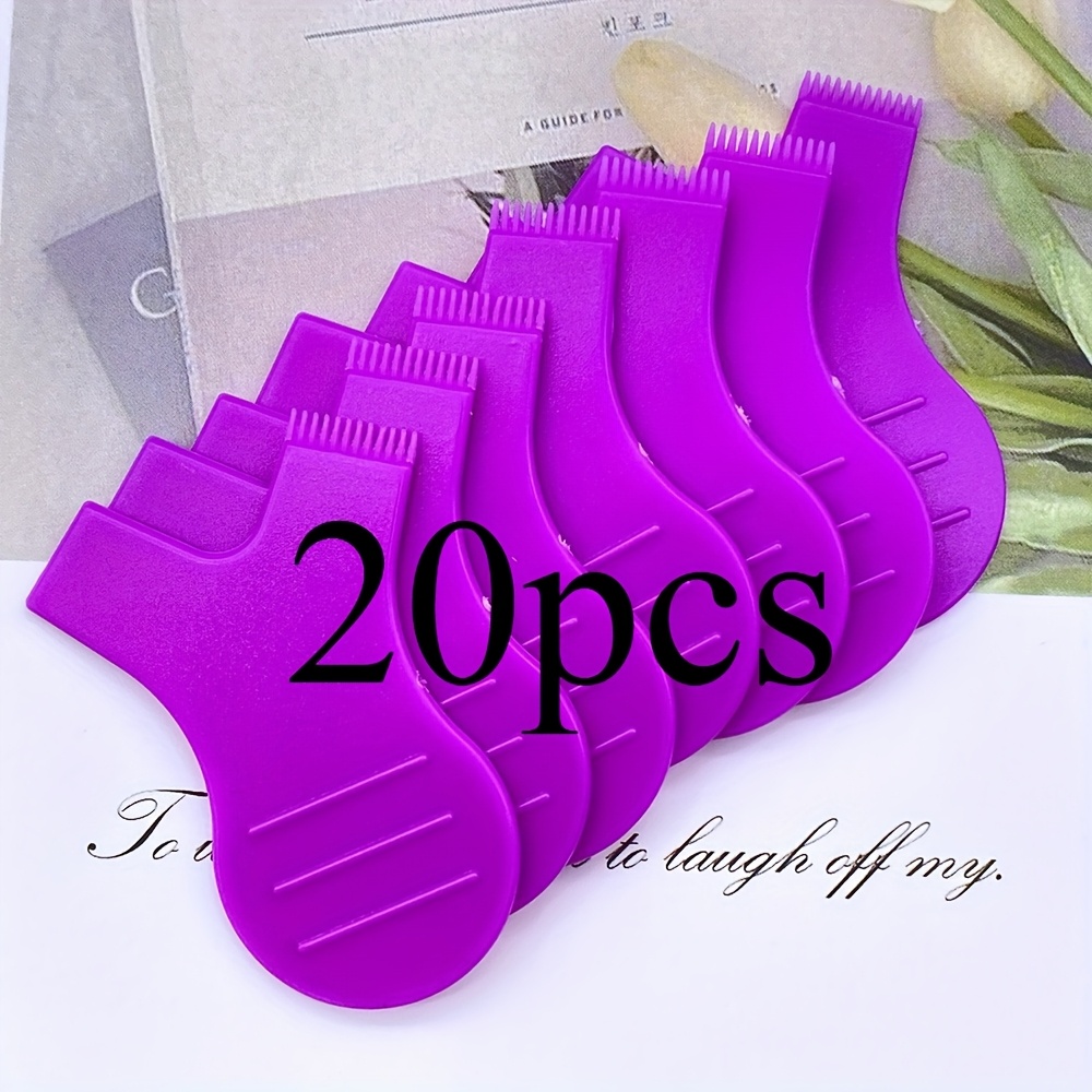 20pcs Reusable Y Shape Eyelash Brush for Makeup