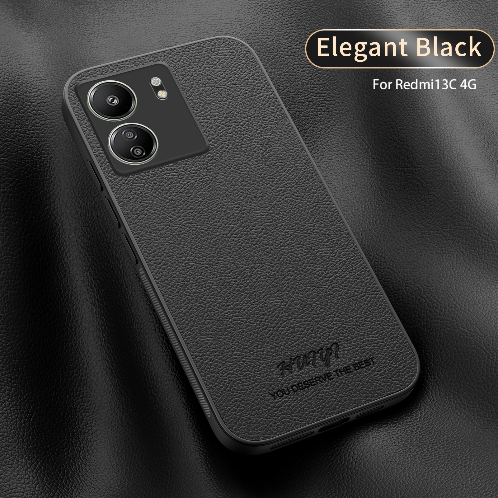 TEMU Phone Case: Suitable For Redmi 13 4g/13c 4g/14c 4g New Fashionable Gentleman Magnetic Anti-slip And Fingerprint-proof Phone Case