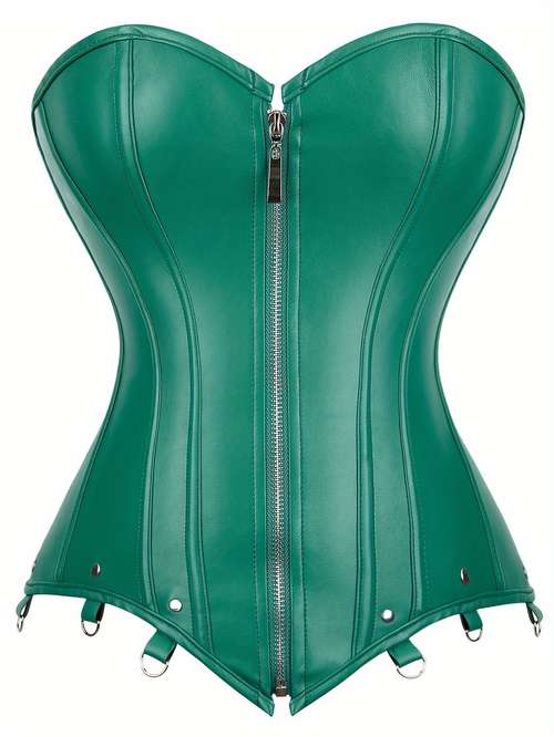 Corset Bustier Pour Femme à Lacets - Design Gothique Vintage Avec Motifs Os - Push-up Et Gainant Pour Une Silhouette De Sablier
