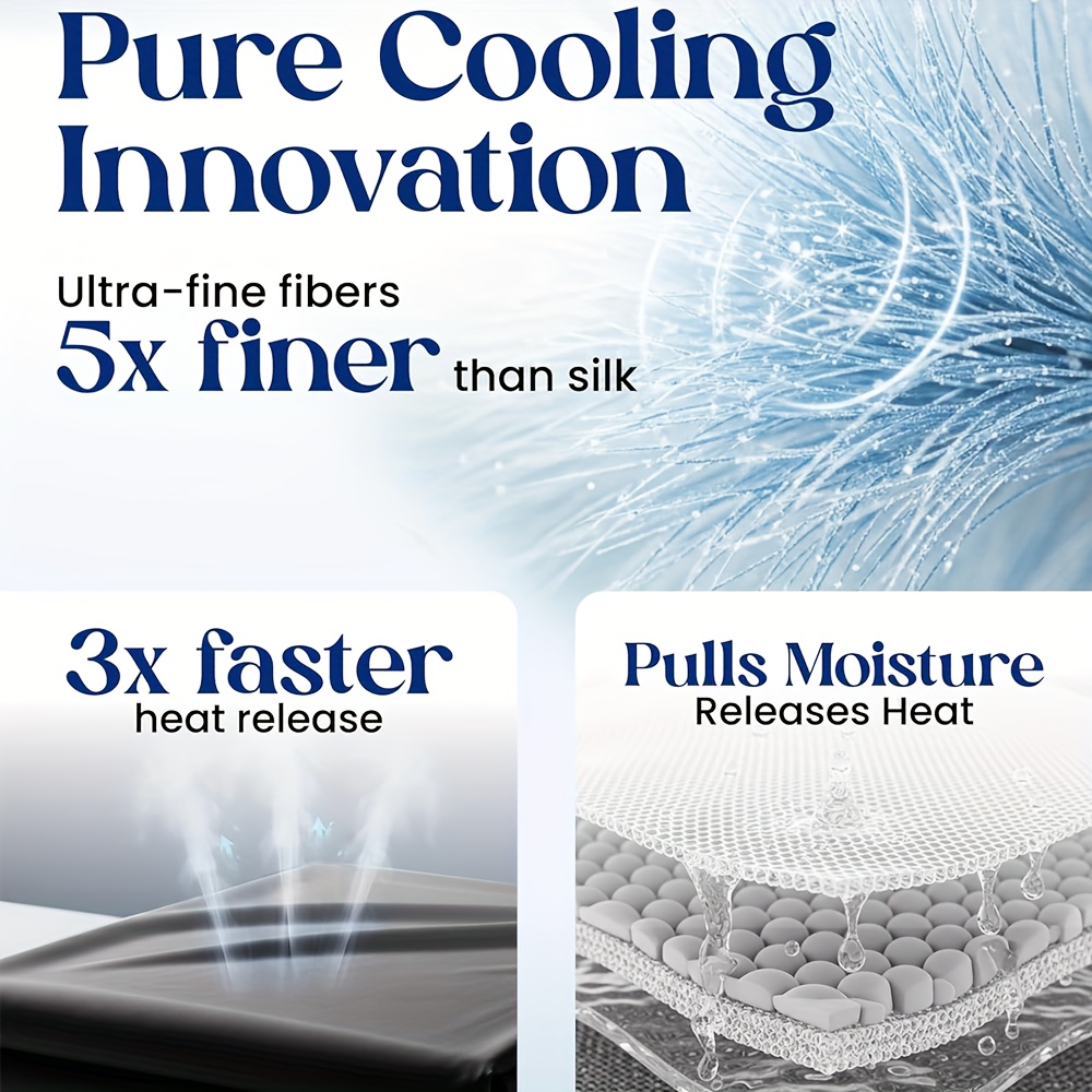 Extra Deep Pocket King Sheets - 4pcs Breathable & Cooling Bed Sheet Set, Hotel Luxury, Soft Wrinkle-Free for Extra Deep Mattresses 6 Extra Deep Pocket King Sheets - 4pcs Breathable & Cooling Bed Sheet Set, Hotel Luxury, Soft Wrinkle-Free for Extra Deep Mattresses - Image 6