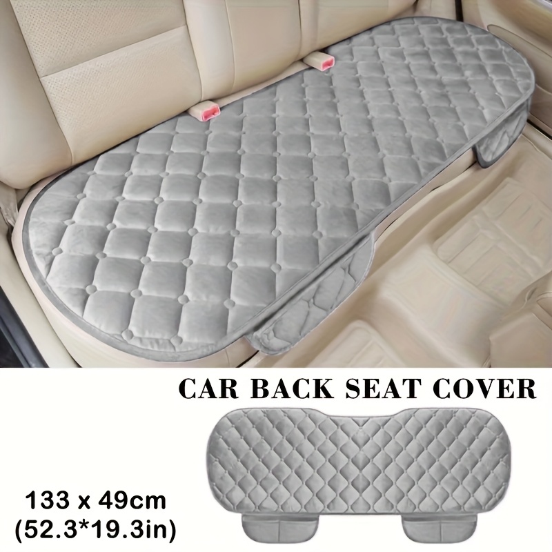 Housse De Siège Auto Universelle – Coussin En Peluche Pour Banquette Arrière