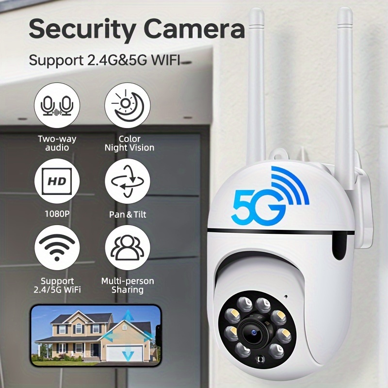 1080p wifi wireless security camera outdoor pan tilt camera