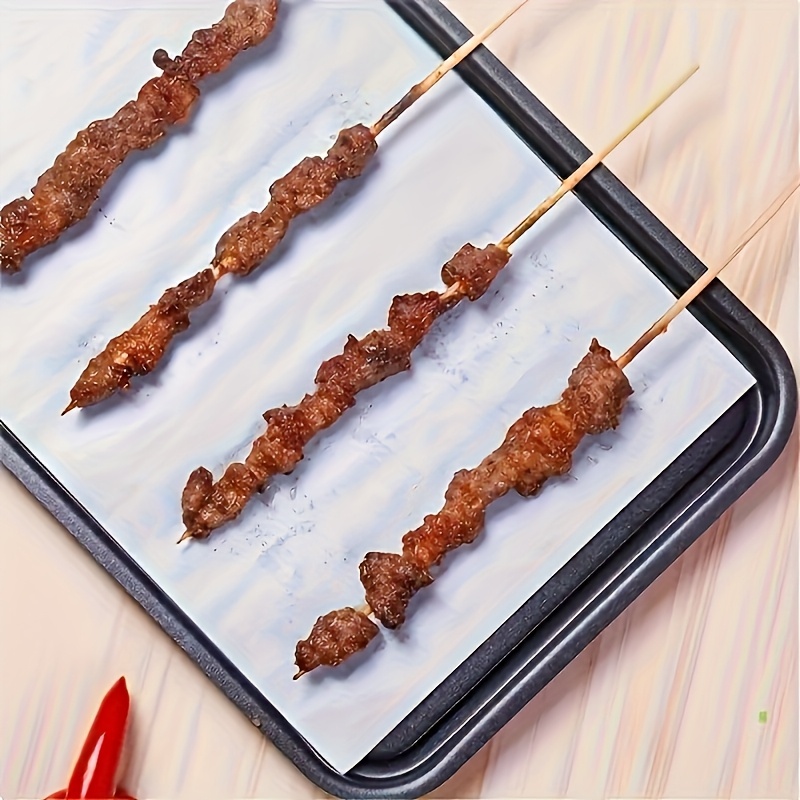 50 pack pre cut parchment paper baking sheets 9x13 inch unbleached non stick half sheet pan size for baking cooking grilling air fryer steaming deep fryer   home   enthusiasts Product details 5