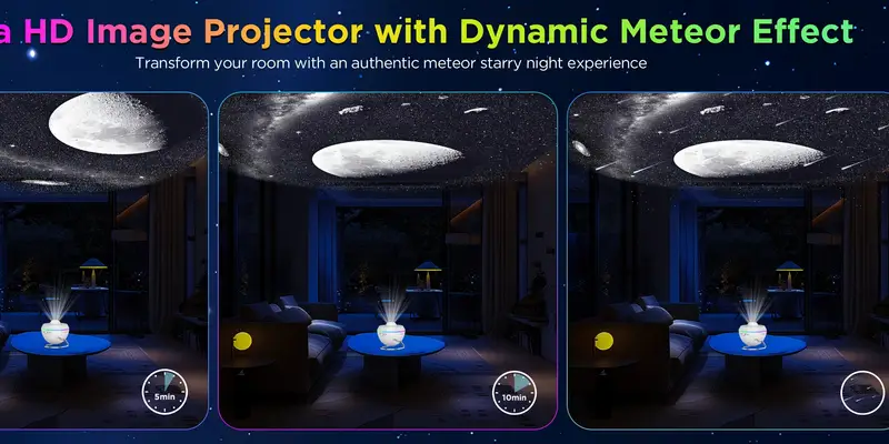 galaxy projector 13 in 1 hd planetarium galaxy star projector for bedroom star projector galaxy light with meteor effects ceiling gifts night light for adults christmas party ceiling room decor Product details 3