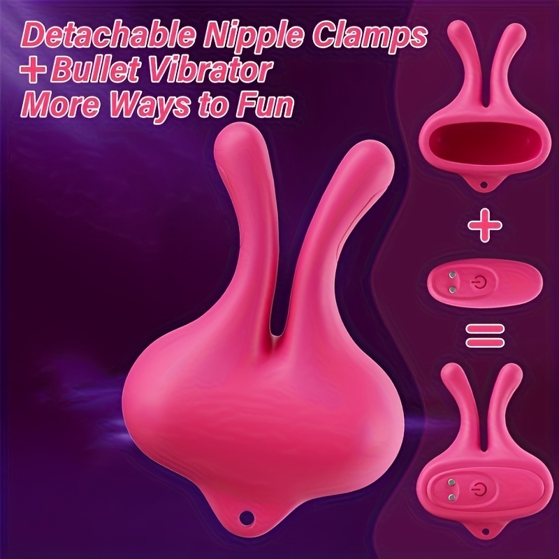nipple toys for women Sex Toys Nipple Vibrator with APP Straps Public Wearable Toys for Women  Female