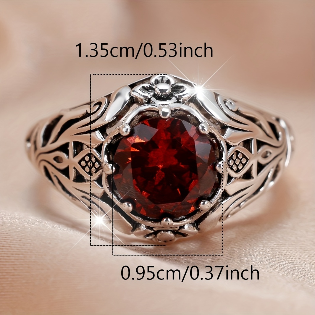 Women's Exquisite Black Synthetic Zirconia Inlaid Jewelry
