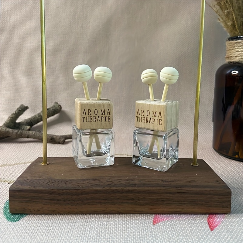 1pc/2pcs Car Air Outlet Fragrance Bottle, Keeping The Air in The Car Fresh And Lasting, Simple And Elegant Car Decoration Accessories