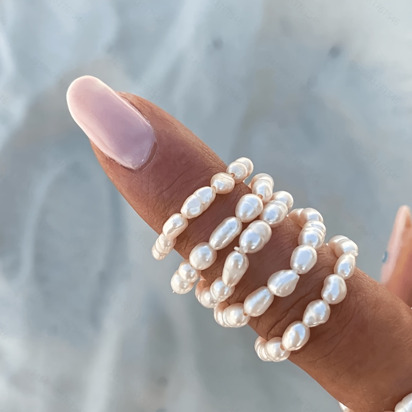 TEMU Modischer einfacher Stilring, Hochzeitsring für Damen, einfacher Ring, geeignet für Teenager.