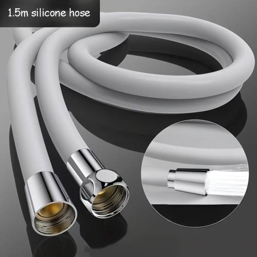 item picture flexible hose home shower hose pvc pipe showerhead accessory bathroom faucet water pipe rain shower connector