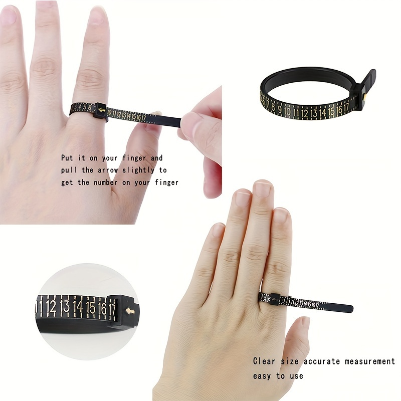 4pcs Measuring Tool Set for Ring Sizes