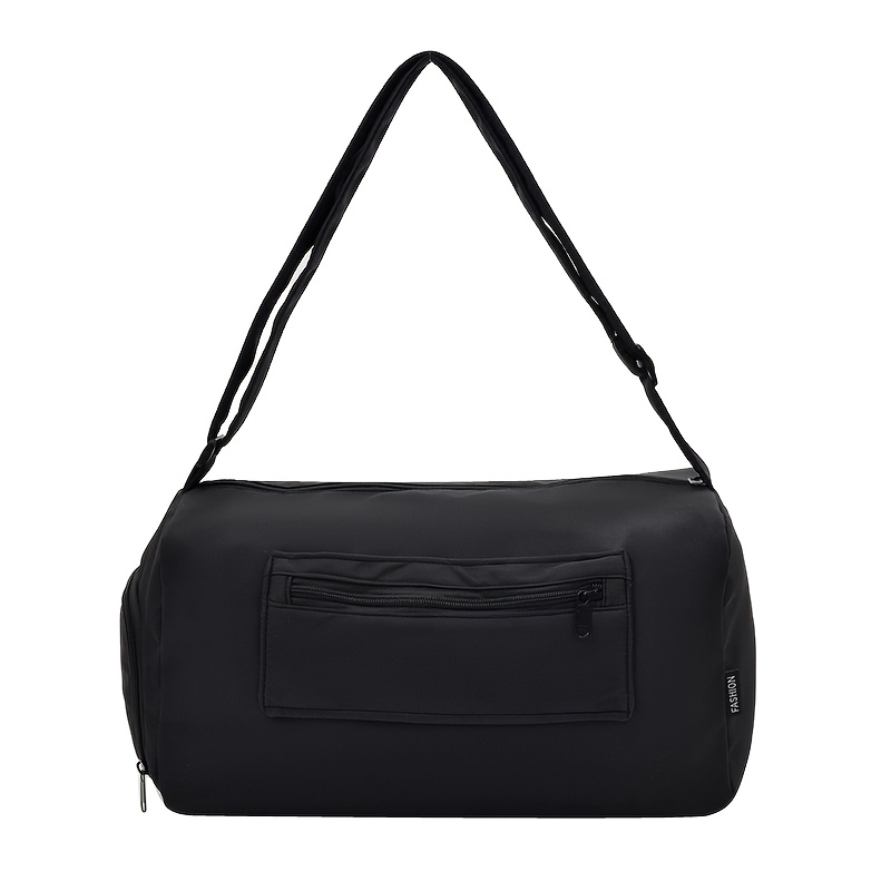 TEMU Compact Lightweight Crossbody Bag Unisex Simple Travel Bag Sports Yoga Fitness Bag Handheld Shoulder Bag Travel Luggage Bag Large Capacity
