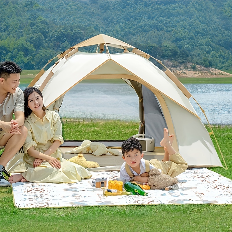 オープンテント,自動,防水,屋外用 Amazon.co.jp: Tonain自動運転ツアー キャンプテント アウトドア