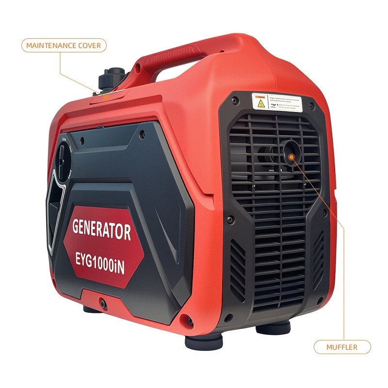 53. 3CC Gasoline Generator, 1000W/2000W, 220-220VAC, 2L Fuel Tank Capacity