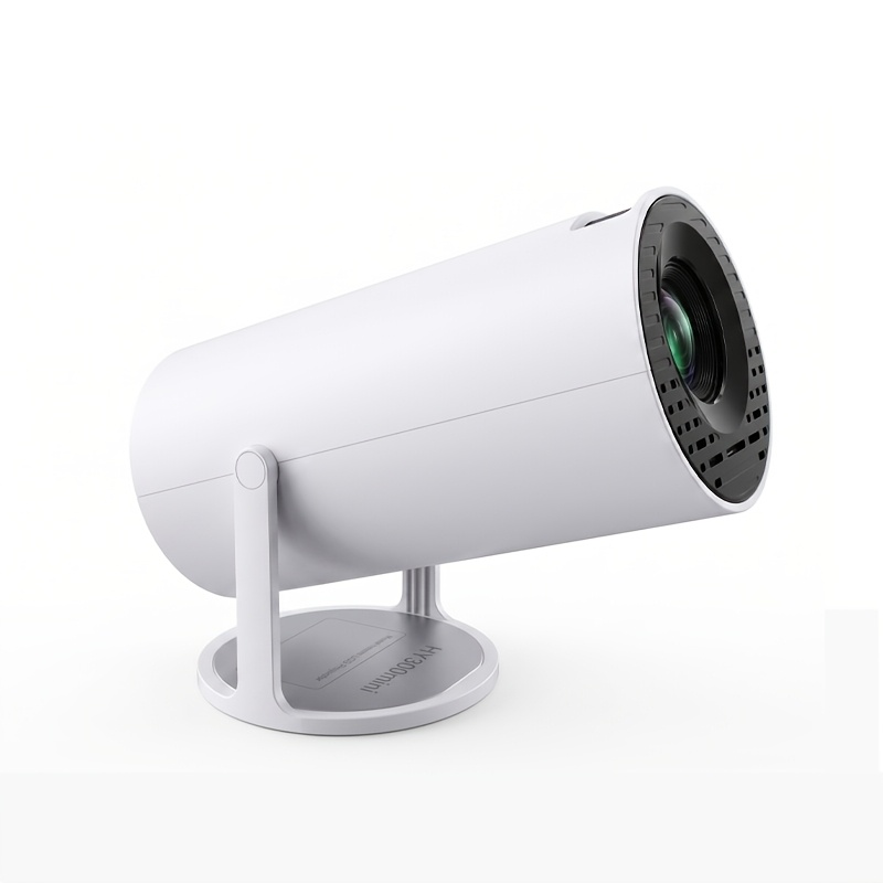 TEMU Portable Projector, 4k Smart Projector , Native Resolution 1080p, Adjustable Screen, 180-degree Rotation, High-quality Movie Projector. It